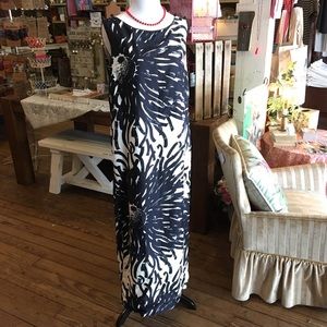 Vintage Alfred Shaheen Sleeveless Dress